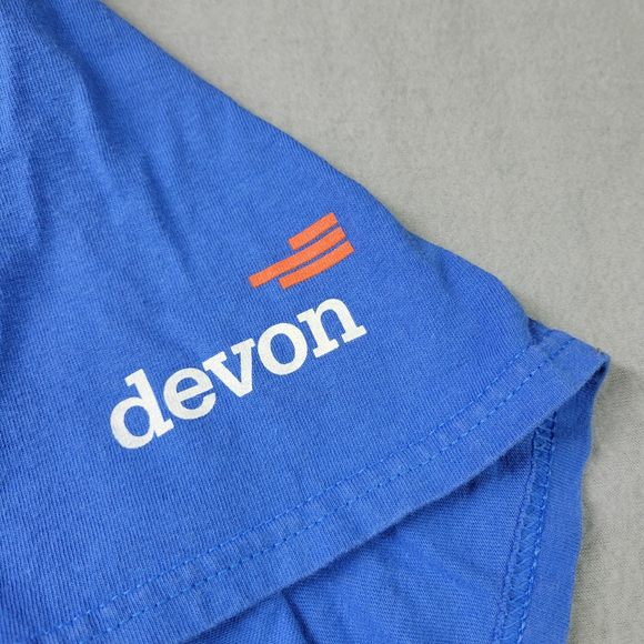 OKC Thunder 2024 NBA Playoffs Blue Gameday Promo Shirt XL Devon Energy Logo - Picture 5 of 9